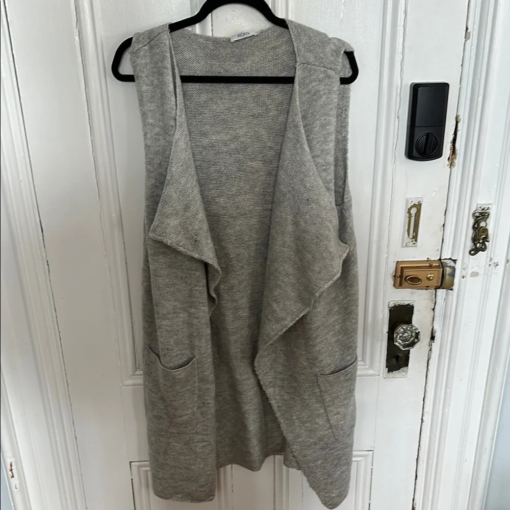 Ricki's Gray Knit Cardigan Sweater - Picture 1 of 4